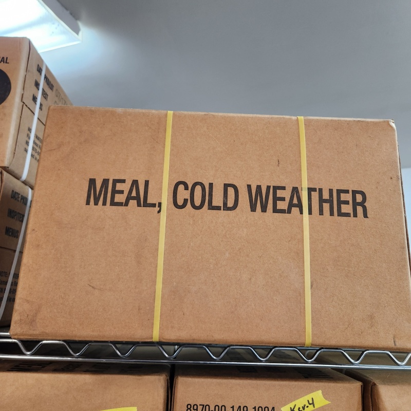 1 Case of Cold Weather  MRE's   kev-7