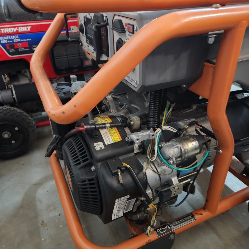 RIDGID Zero Gravity 10,000/ 8,000 Watt Electric Start Generator  51-2