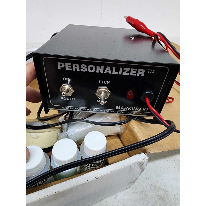 Personalized Electro Chemical Marking Kit  k-54