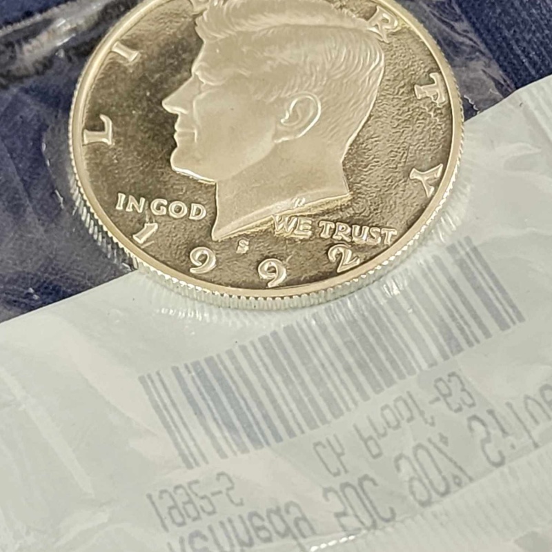 1992-s Silver Kennedy Half Dollar ch proof o-21