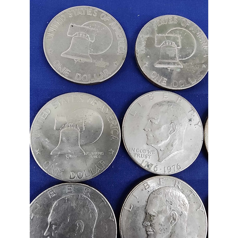 20 Eisenhower dollar coins.  K-30