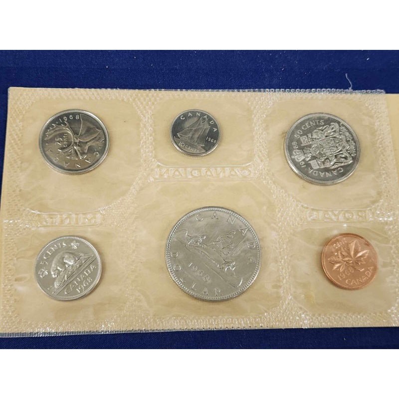 1968 Canadian Mint set.  K-37