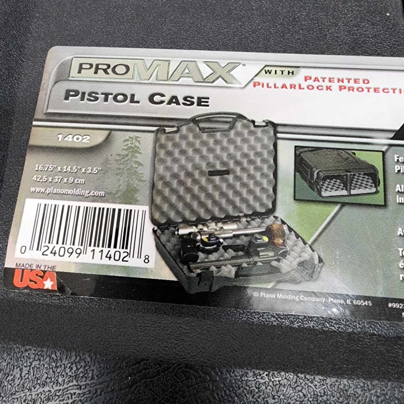 Hardsided Pistol Case and more k-55