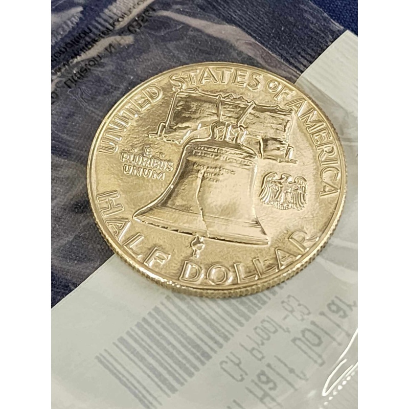 1962 Ben Franklin Half Dollar ch proof 63 o-13