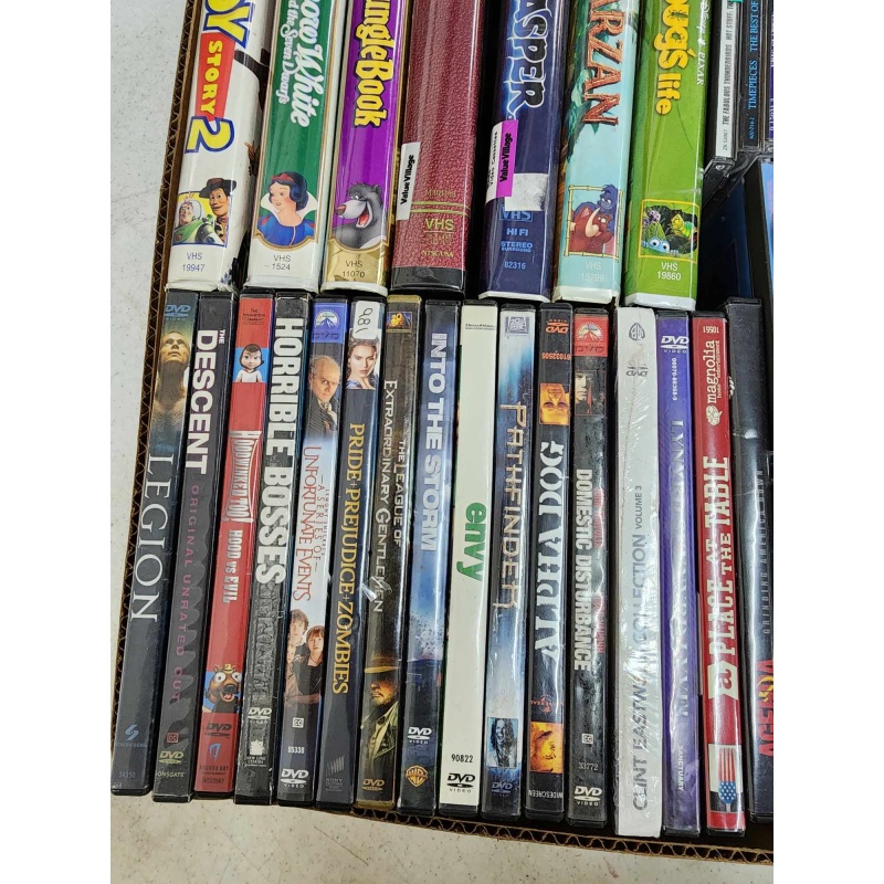 DVD, VHD, CD and Posters Lot k-19