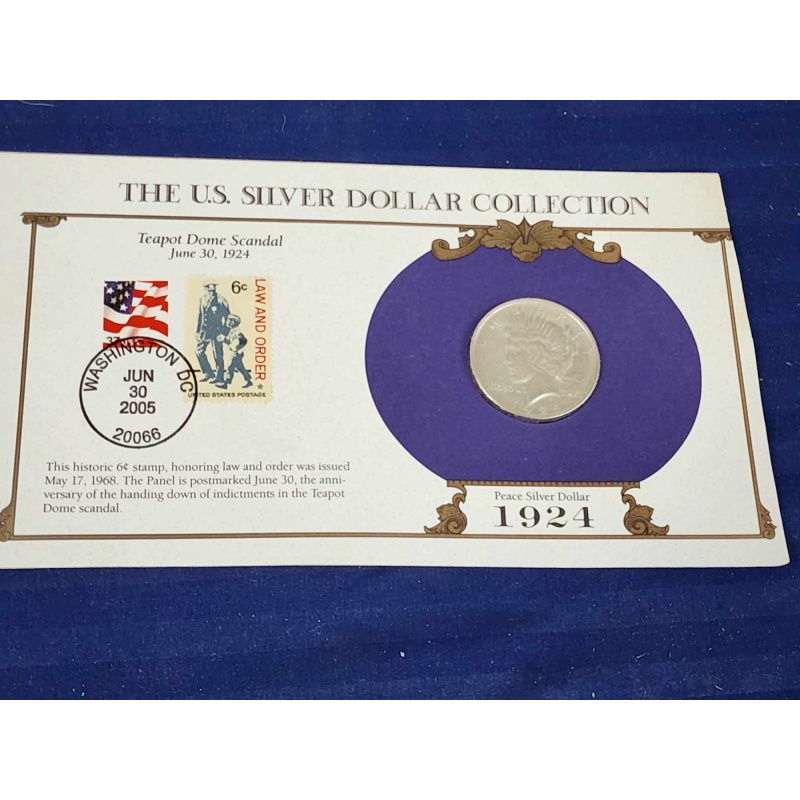 1924 Silver Peace Dollar  o-1
