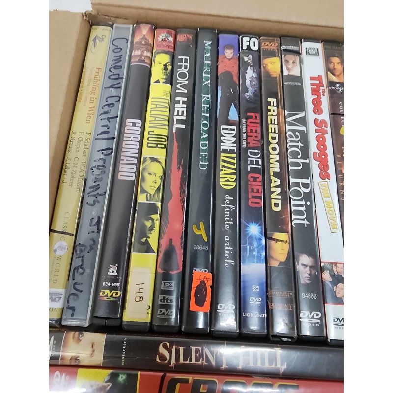 Box of DVDs 137-7