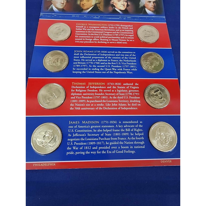 2007 Presidential coins.  K-21