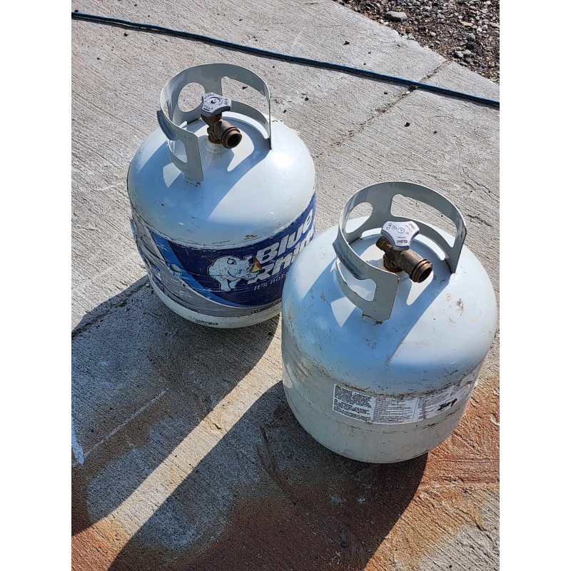 2 Propane Tanks  k-7