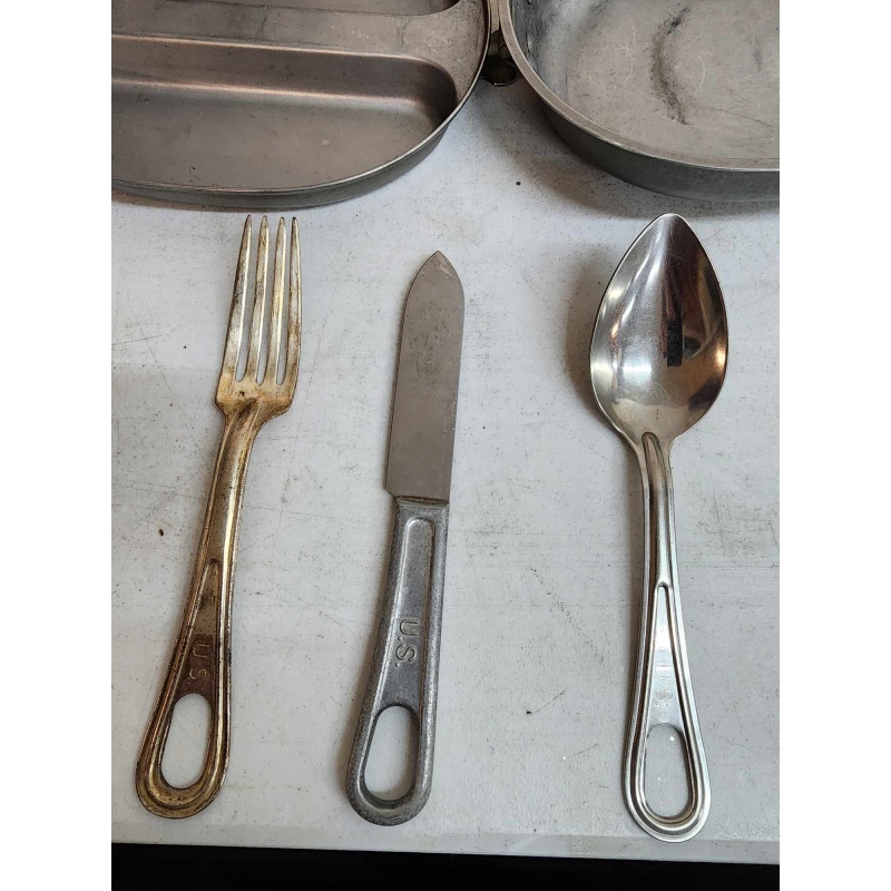 Vintage US Military Mess Kit 2-9