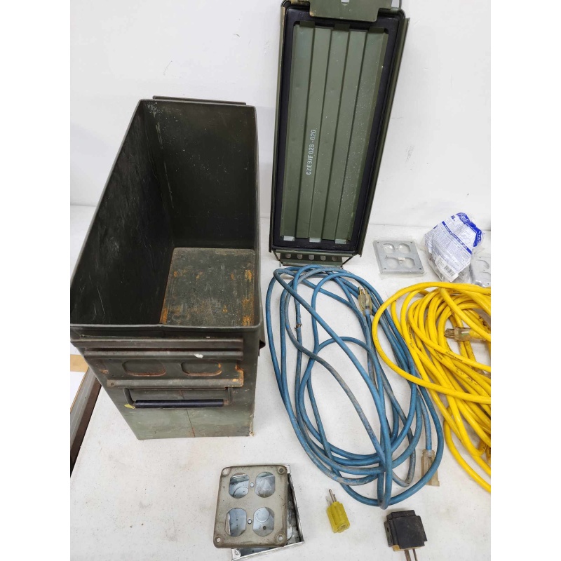 Ammo Can with Backup Power Unit and More  k-62