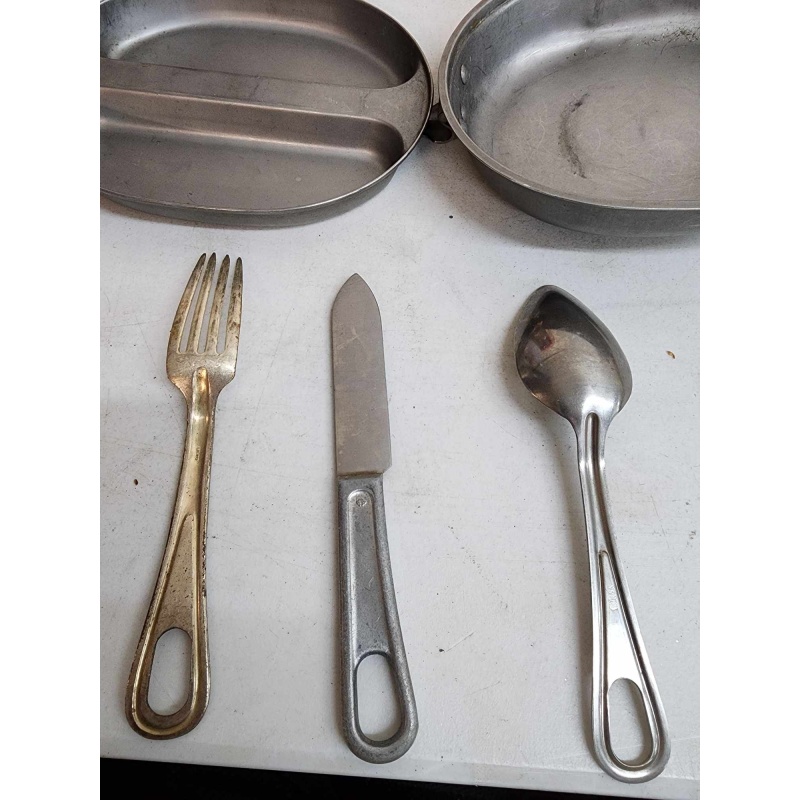 Vintage US Military Mess Kit 2-9