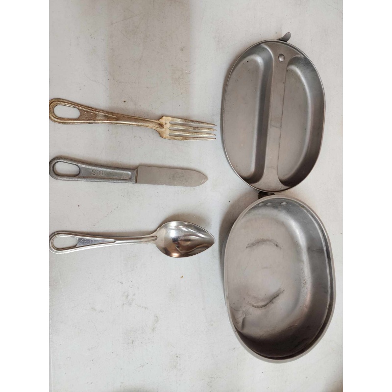 Vintage US Military Mess Kit 2-9