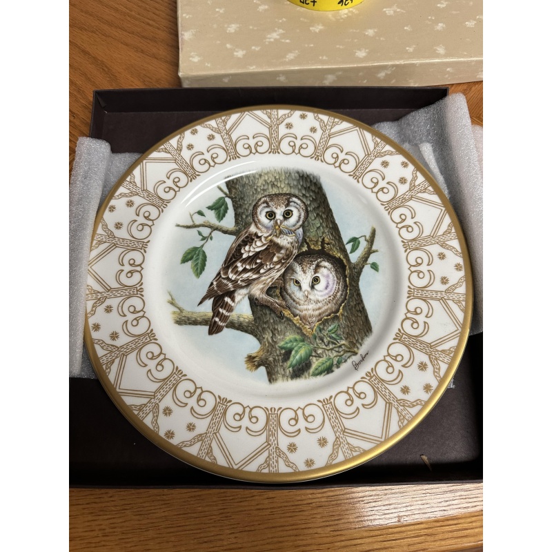 Boehm Owl Plate t-26