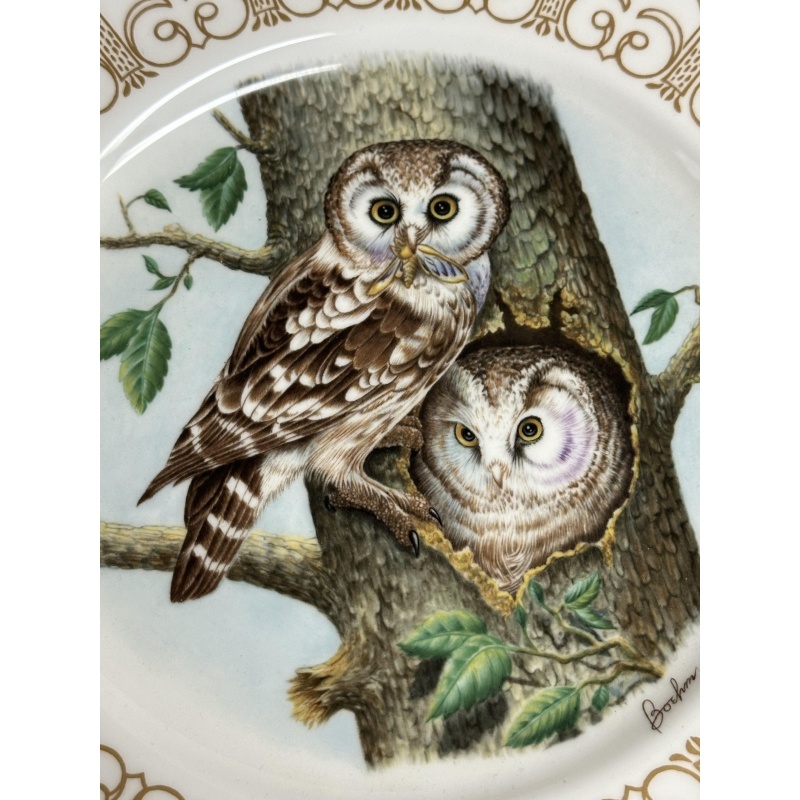 Boehm Owl Plate t-26