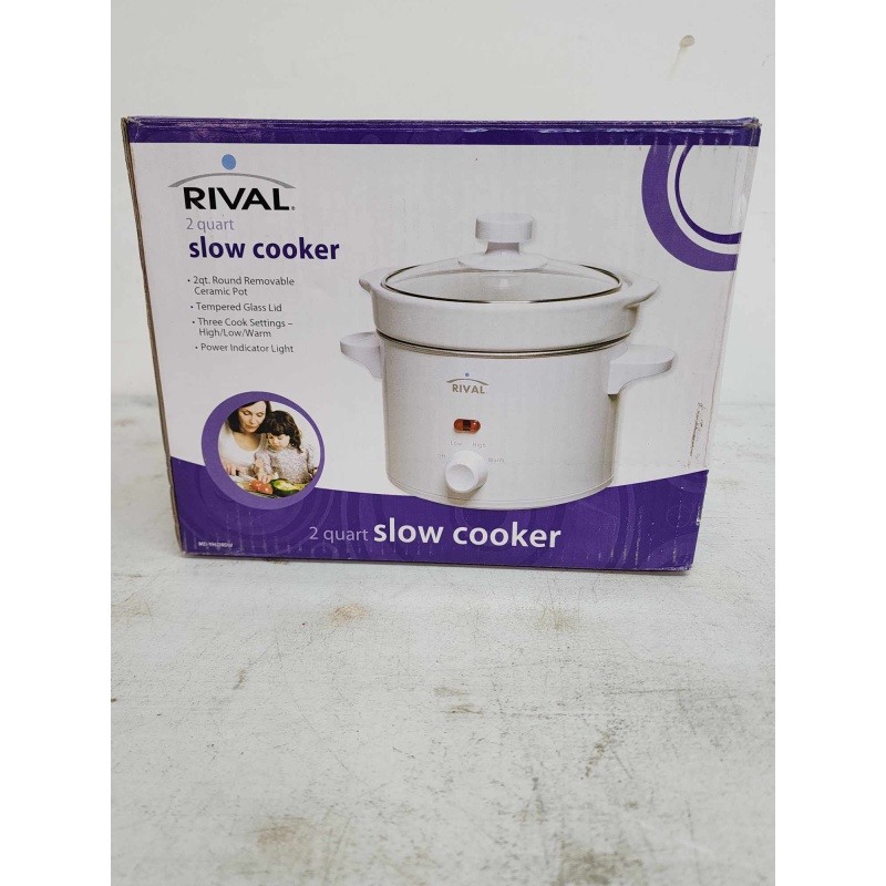 Rival 2-quart slow cooker. D-18