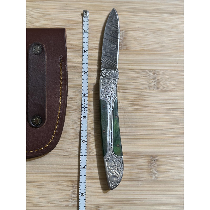 Damascus Knife t-7
