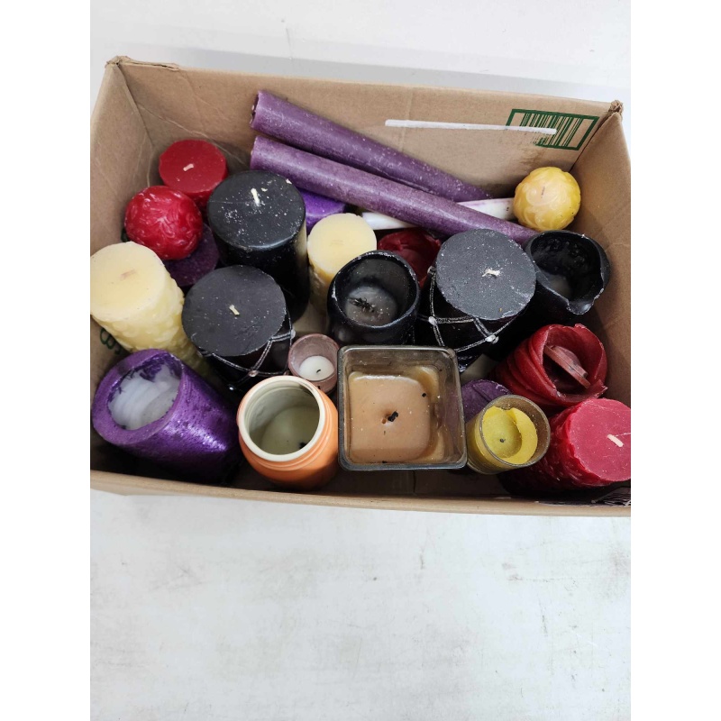 box of candles 26-37