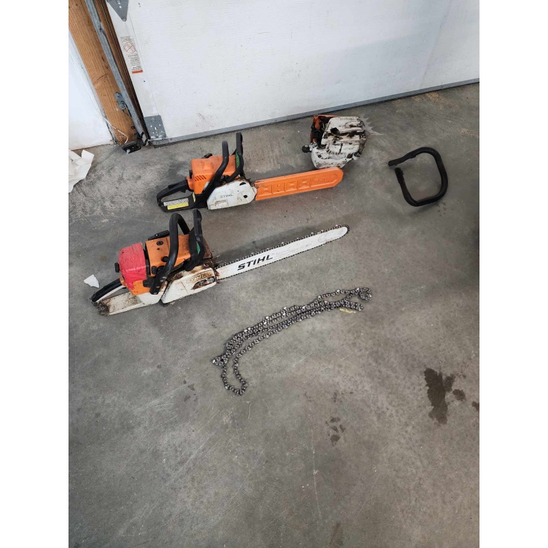 Stihl chainsaws and parts. A-7