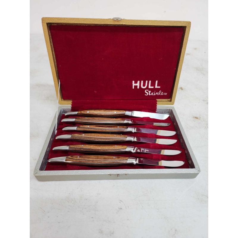 hall stainless knives. D-55