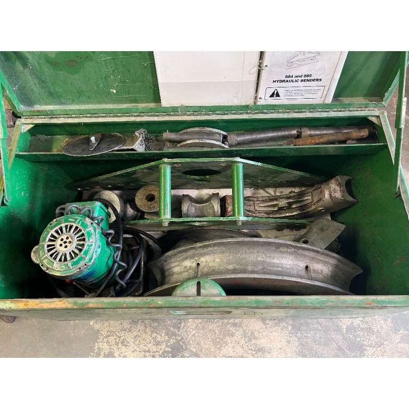 Greenlee  884 Hydraulic benders w/pump   e6